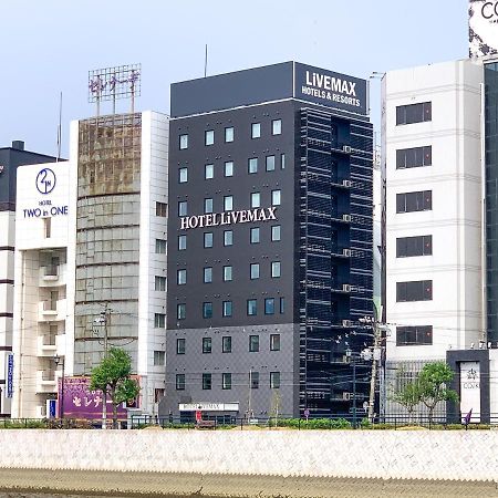 Hotel Livemax Hiroshima Funairimachi Riverside Bagian luar foto